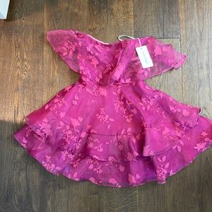 Beautiful strapless dress from Lovers + Friends